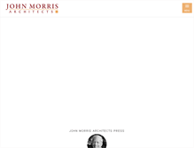 Tablet Screenshot of johnmorrisarchitects.com